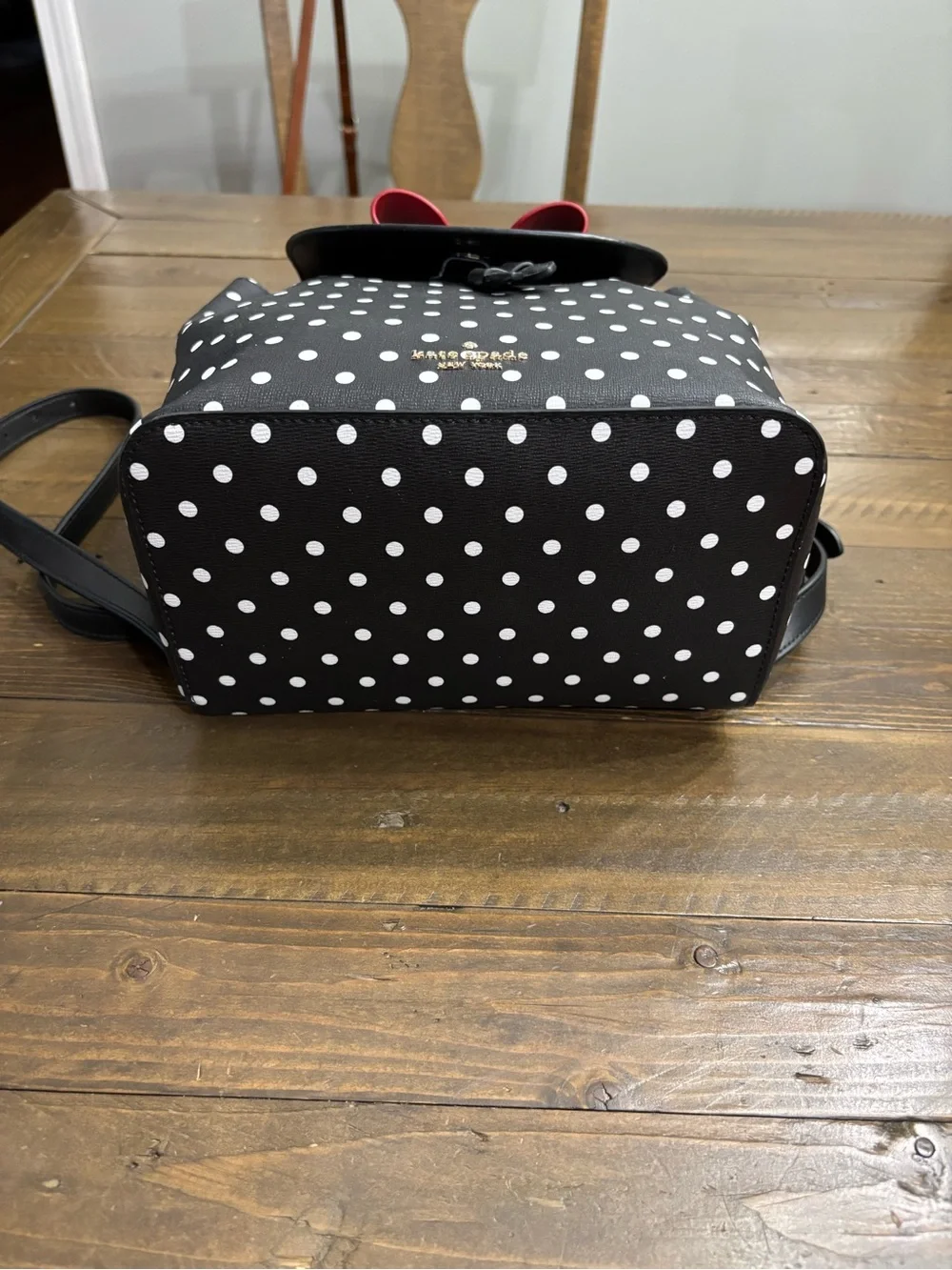 Kate Spade x Disney Minnie Mouse Leather Backpack